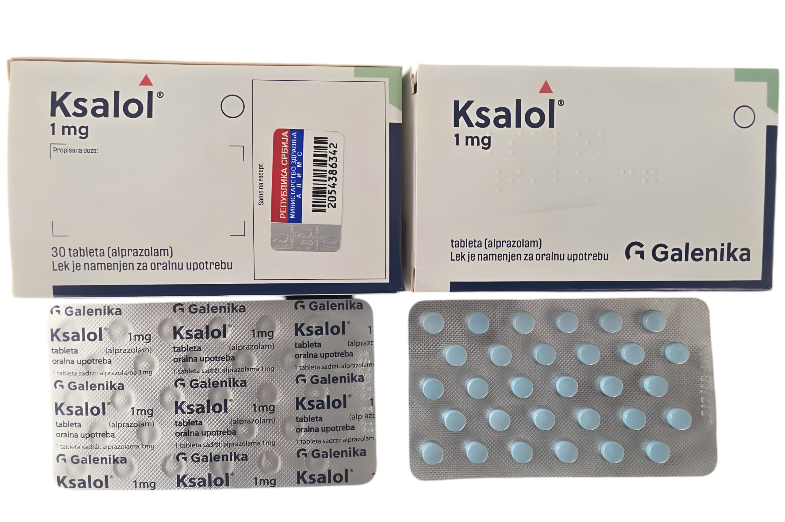 Ksalol Alprazolam 1 mg